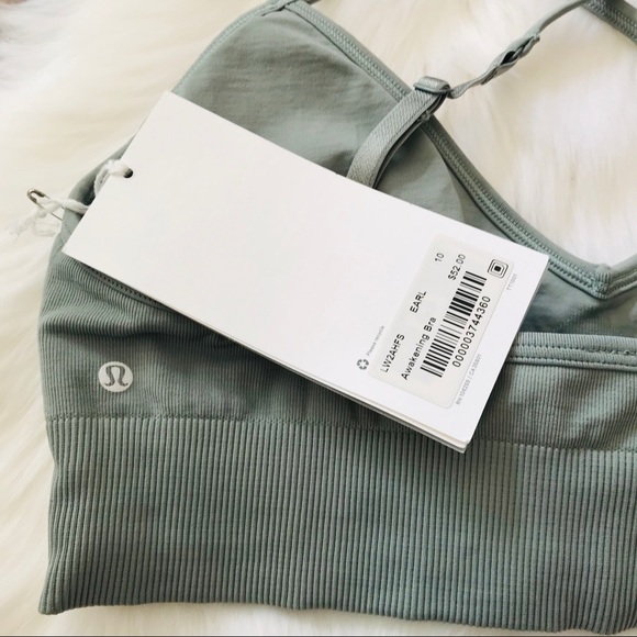 RESERVED *NWT lululemon awakening bra EARL size 10 - Picture 5 of 5